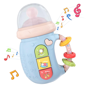 Juguete de Comodidad para Bebés, Sonajero Musical con Luces Intermitentes para Bebés de 18+ Meses, Juguete Educativo Temprano para Recién Nacidos - Product Image 1