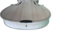 Violon MiaoSenGuang BCP en érable massif, fait main, bois vieilli, projet de lutier, instrument inachevé, fabriqué en Chine