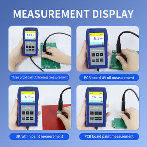 เกจวัดความหนาของการเคลือบ DR370A วนปัจจุบัน2% H + 1.5M ความแม่นยำ0-1250M ช่วงวัสดุพลาสติก - Product Image 4