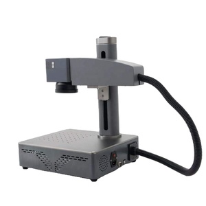 Daja S4 Mini xách tay Máy tính để bàn kim loại nhựa trang sức mã màu logo thép không gỉ sợi quang <span class=keywords><strong>Laser</strong></span> đánh dấu máy - Product Image 4