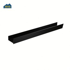 Estante de almacenamiento de baño y cocina moderno sin perforaciones, montado en la pared de metal de aluminio, respetuoso con el medio ambiente, duradero para uso en apartamentos - Product Image 3