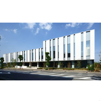 Estructura de estructura de acero prefabricada para edificios de almacén modulares redondos usados