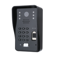 Sonnette vidéo TUYA WIFI RFID, système de visiophone à empreintes digitales, interphone de sécurité domestique avec écran de 7 pouces, prix de gros