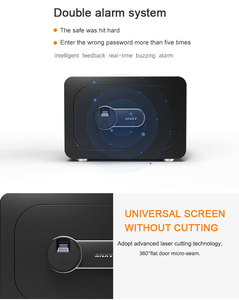 Hộp két sắt điện tử mini để bàn, giấu kín, chắc chắn, an toàn, đựng tiền mặt, tiền gửi - Product Image 3