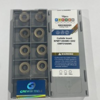 Herramientas CNC de Alta Calidad, Inserto de Carburo RPMT1204MO-GH2 GWP2506MS para Superalloy, Aleación de Titanio, Acero Templado