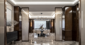 Supdesigner Luxury 3D Restaurant, Design d'intérieur, Hôtel, Villa, Chambre, Salle à manger, Service de matériaux de construction tout-en-un - Product Image 3
