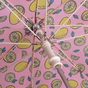 Mini Katana Custom Pink Polyester Kids Umbrella <b>Cute</b> Custom Teddy <b>Bear</b> Design with UV Sun Protection for Children - Product Image 3