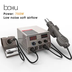 Ba-602D+ Professional Digital Soldering Station 2 In 1 Pcb Soldering Station