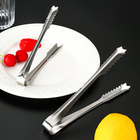 Mini cube en acier inoxydable et pinces à glace Accessoires de cuisine Outil de service pour buffet ou bar