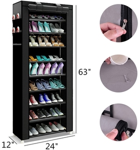 Good Price Hot Sale Metal Bamboo Double Tier Universal <strong>Wall</strong> <strong>Mounted</strong> Folding <strong>Shoe</strong> <strong>Rack</strong> with Waterproof Design Luxury Classic - Product Image 6