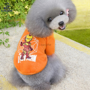 Vêtements pour petits animaux de compagnie à motifs de dessins animés bon marché - Product Image 4