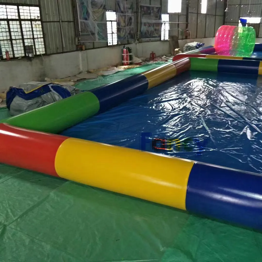 CE şişme su voleybol sahası havuz/sıcak su kürek tekne havuzu çocuklar şişme yüzmek/yüzme havuzu yüzer oyuncaklar için satış