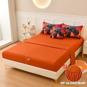 Douillette de voiture imprimée en 3d pour garçons et enfants, <span class=keywords><strong>drap</strong></span> de lit double régulier de 6 pièces, ensemble de literie pour manette de jeu - Product Image 3