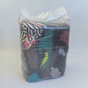 Trapos de Camiseta de Colores para Uso en Taller, 100% Algodón, 1 KG, 10 KG, 25 KG, 100 KG, Trapos de Limpieza para Pintores - Product Image 1