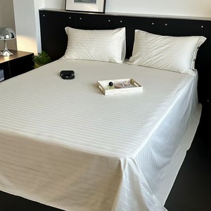 Jacquard satin cotton tấm ga trải giường thiết lập duy nhất ba mảnh <span class=keywords><strong>Comforter</strong></span> cho trẻ em rửa nhà hàng dệt may cho đám cưới sử dụng twill phong cách - Product Image 4