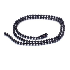 Multi-Specification Stainless Steel Ball Necklace with <b>Titanium</b> Pendant <b>Chain</b> Premium Jewelry Findings Component Stock - Product Image 5