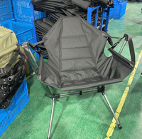 Camping léger chaise berçante loisirs aluminium et acier jardin plage inclinable hamac chaise pliante