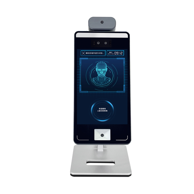 F6 Facial Recognition Temperatures Scanner With IR Thermal Image Camera Access Control Attendance All-in-one Machine Terminal