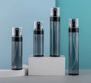 Bouteilles d'emballage personnalisées pour soins de la <span class=keywords><strong>peau</strong></span>, à impression personnalisée, noires translucide, de 60ml, 80ml, 100ml, 120ml, 2oz, 3oz, 4oz, vente en gros - Product Image 3