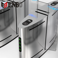 Tourniquet coulissant à hauteur totale 2025 NewHot avec lecteur de carte RFID, barrière coulissante, tourniquet optique
