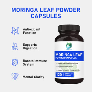 مكمل غذائي عضوي عالي الجودة من المورينجا يعزز التركيز الذهني والطاقة المتوازنة للبالغين، كبسولات مسحوق أوراق المورينجا - Product Image 3