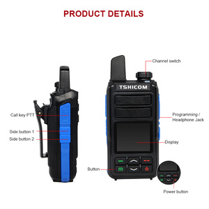 Teléfono Inteligente con Tarjeta SIM para Red 4G POC, Radio Bidireccional, Walkie-Talkie con Rastreo GPS - Product Image 4