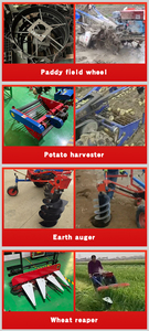 Motoculteur multifonctionnel autoporté avec siège, moteur diesel 10 CV, haute efficacité, outil agricole <span class=keywords><strong>de</strong></span> Chine - Product Image 4