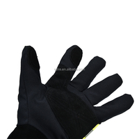 Gants de pompier, gants de sécurité en cuir résistant à la chaleur pour pompiers