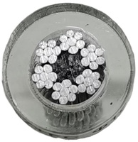 Câble en acier galvanisé électrique 6x7FC 7x7 1770MPa DIN3055