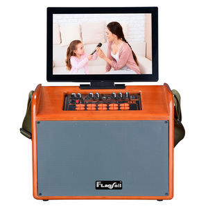 2023 nuevo 10 pulgadas <span class=keywords><strong>Android</strong></span> Smart Karaoke Party Box altavoces portátiles de cine en casa con Wifi HiFi para <span class=keywords><strong>Google</strong></span> Blue Tooth por - Product Image 1