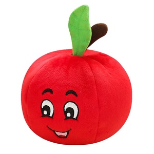 Giocattoli da Masticare per Cani e Gatti a Forma di Frutta e Verdura, Giocattolo Peluche Squeaky per Animali Domestici - Product Image 3