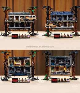 Bloques de Construcción de Stranger Things en el Mundo Invertido, Sets de Bloques LE GO, Castillo, Venta al por Mayor, Serie Popular, Juguete en Cubeta, Regalo, el Mundo Invertido - Product Image 3