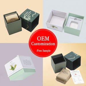 Anpassen Drucken Luxus Pappe Verpackungs papier Geschenk <span class=keywords><strong>box</strong></span> für Teebeutel Kaffee becher Kerzen glas Verpackungs boden und Deckel <span class=keywords><strong>Box</strong></span> - Product Image 6
