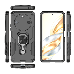 Funda de teléfono con soporte de anillo magnético de lujo para Huawei Honor X60 5G cubierta antichoque - Product Image 4
