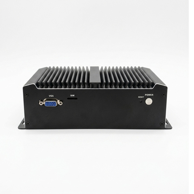Fanless Embedded Mini PC 4x SFP+ 4x LAN 2.5G 8 Cores Intel C3758 CPU Router DDR4 PfSense Firewall Appliance Server