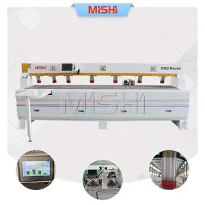 MISHI Cnc自動木製パネルMdf家具キャビネットボーリング水平エッジサイドホールドリルマシン