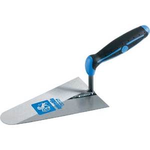 Paleta redonda estrecha TEKNA AUSONIA de 18 cm, paleta de esquina de grado Industrial DIY, materiales de hoja de goma de madera plástica de acero inoxidable - Product Image 2