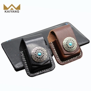 Basit deri çakmak kapağı taşınabilir ve dayanıklı - Product Image 2