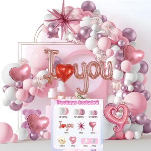 Set de Decoración para Fiesta de San Valentín con Anillo de Propuesta, Globos de Aluminio y Látex, Decoración para Escenas Románticas de Año Nuevo - Product Image 6