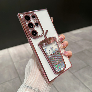 Funda de teléfono de fábrica al por mayor para Samsung iPhone <span class=keywords><strong>serie</strong></span>, fundas de teléfono de lujo personalizadas, arena movediza tridimensional 3D - Product Image 1