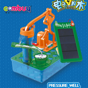 Pompa d'Acqua Fai-da-Te Giocattolo Scientifico Assemblabile a Batteria o Energia Solare - Product Image 6