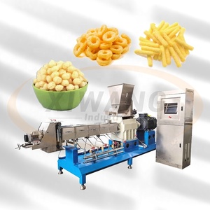 Puffed <b>Snacks</b> Food Machine Extruder Maize Puff <b>Snacks</b> Machine for Sale - Product Image 2