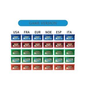 Universal Spanish English German Italian Video <b>Games</b> Card Trading Card for GBA Emerald - Product Image 1