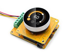 Controlador LED Makerfabs Matouch de 1.28 Pulgadas, Control de 2 Canales para Tiras WS2812 Simultáneamente, 300 Piezas, Corriente Máxima de 6A, C833 - Product Image 4