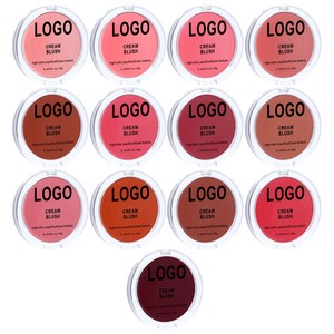 Ochain personalizado OEM vegano Libre de crueldad Etiqueta Privada maquillaje crema rubor paleta vegano único solo tinte cremoso rubor - Product Image 5