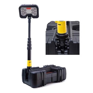 GF308 60W Sistema de iluminación de área portátil recargable de luz de trabajo móvil LED de emergencia de alto brillo con clasificación remota IP65 - Product Image 3