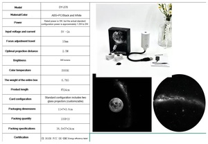Star Projector <b>Night</b> <b>Light</b> 2-in-1 Sleep Companion with 12 Projection Films Included - Product Image 5