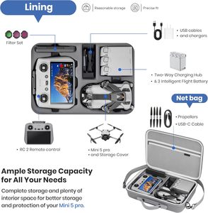 Túi đựng phụ kiện STARTRC dành cho DJI Mini 5 Pro - Product Image 2