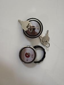 Hotel Aufzug Zubehör KA11-313 Round Lock Basisstation mit 37 mm Öffnung Einfach zu bedienende Aufzug Sicherheits <span class=keywords><strong>system</strong></span> - Product Image 2