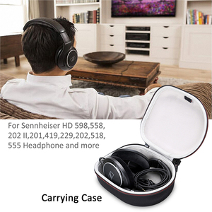 Estuche de Almacenamiento para Auriculares EVA Impermeable Personalizado para Auriculares Sennheiser <span class=keywords><strong>HD</strong></span> 280 Pro/599/600/660S2/<span class=keywords><strong>569</strong></span>/490 Pro/620S/599 SE - Product Image 2